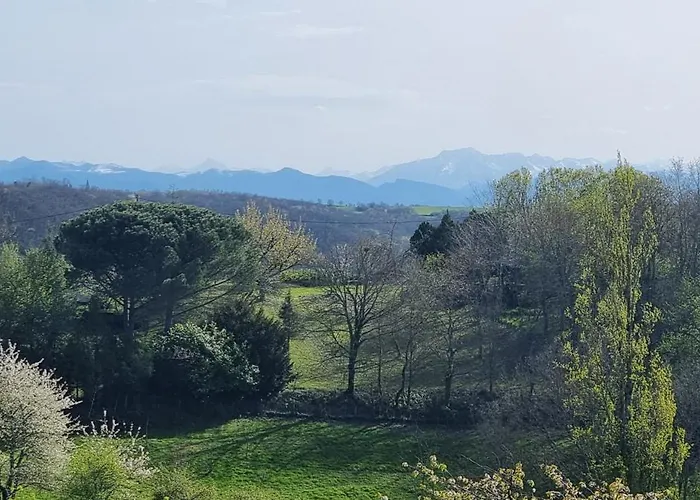 Maison Avec Grange & Piscine Vue Sur Les Pyrenees