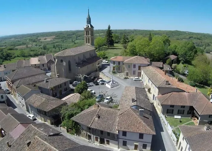 Maison Avec Grange & Piscine Vue Sur Les Pyrenees Puymaurin
