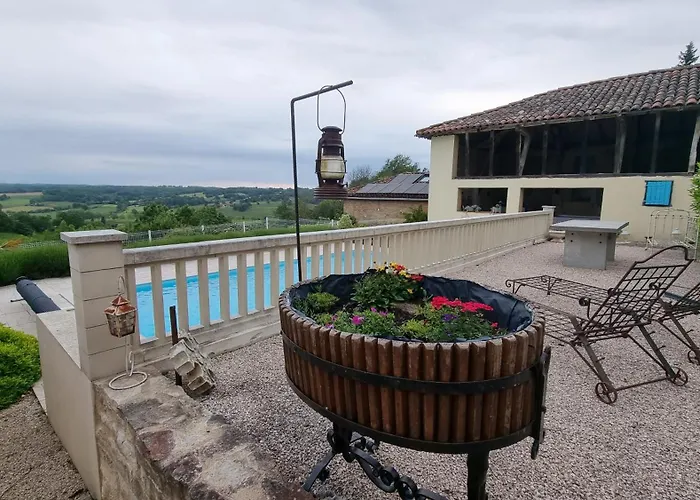 Vakantiehuis Maison Avec Grange & Piscine Vue Sur Les Pyrenees