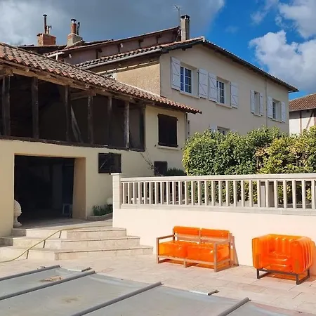 Maison Avec Grange & Piscine Vue Sur Les Pyrenees * Puymaurin