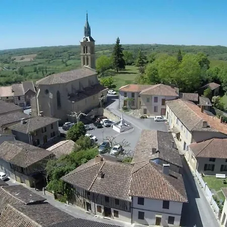 Maison Avec Grange & Piscine Vue Sur Les Pyrenees Puymaurin