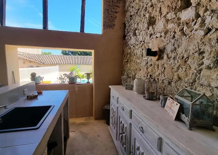 Maison Avec Grange & Piscine Vue Sur Les Pyrenees Σπίτι διακοπών Puymaurin