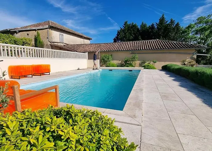 Σπίτι διακοπών Maison Avec Grange & Piscine Vue Sur Les Pyrenees *