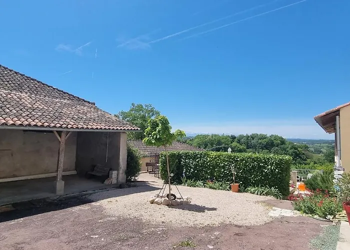 Maison Avec Grange & Piscine Vue Sur Les Pyrenees * Puymaurin
